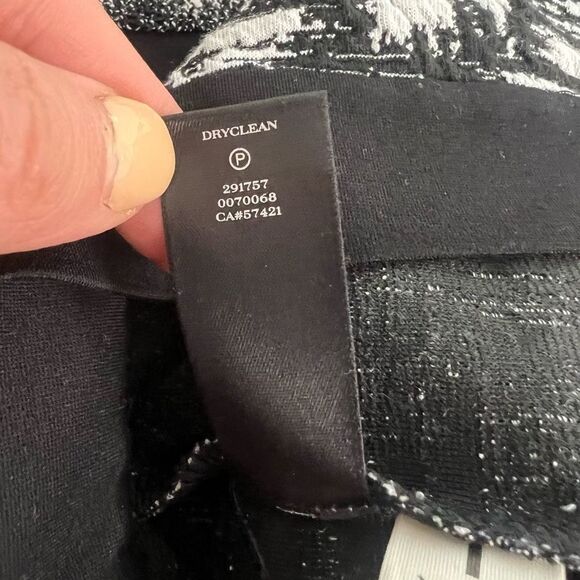 Ann Taylor nwt short sleeve mixed knit sheath dress size 4 - Picture 9 of 10